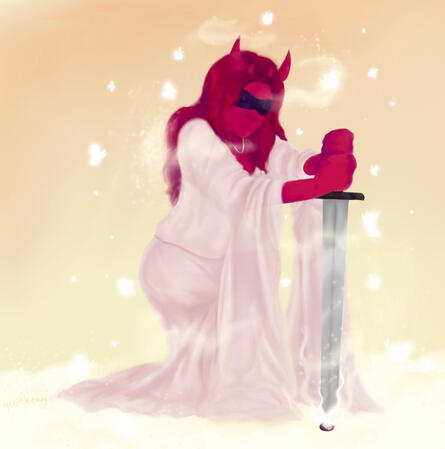 Fullbody, lineless, full shading + color (personal piece for D&D)